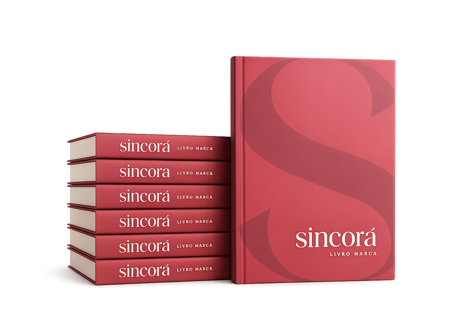 Livros Marca da HWG — projeto Sincorá