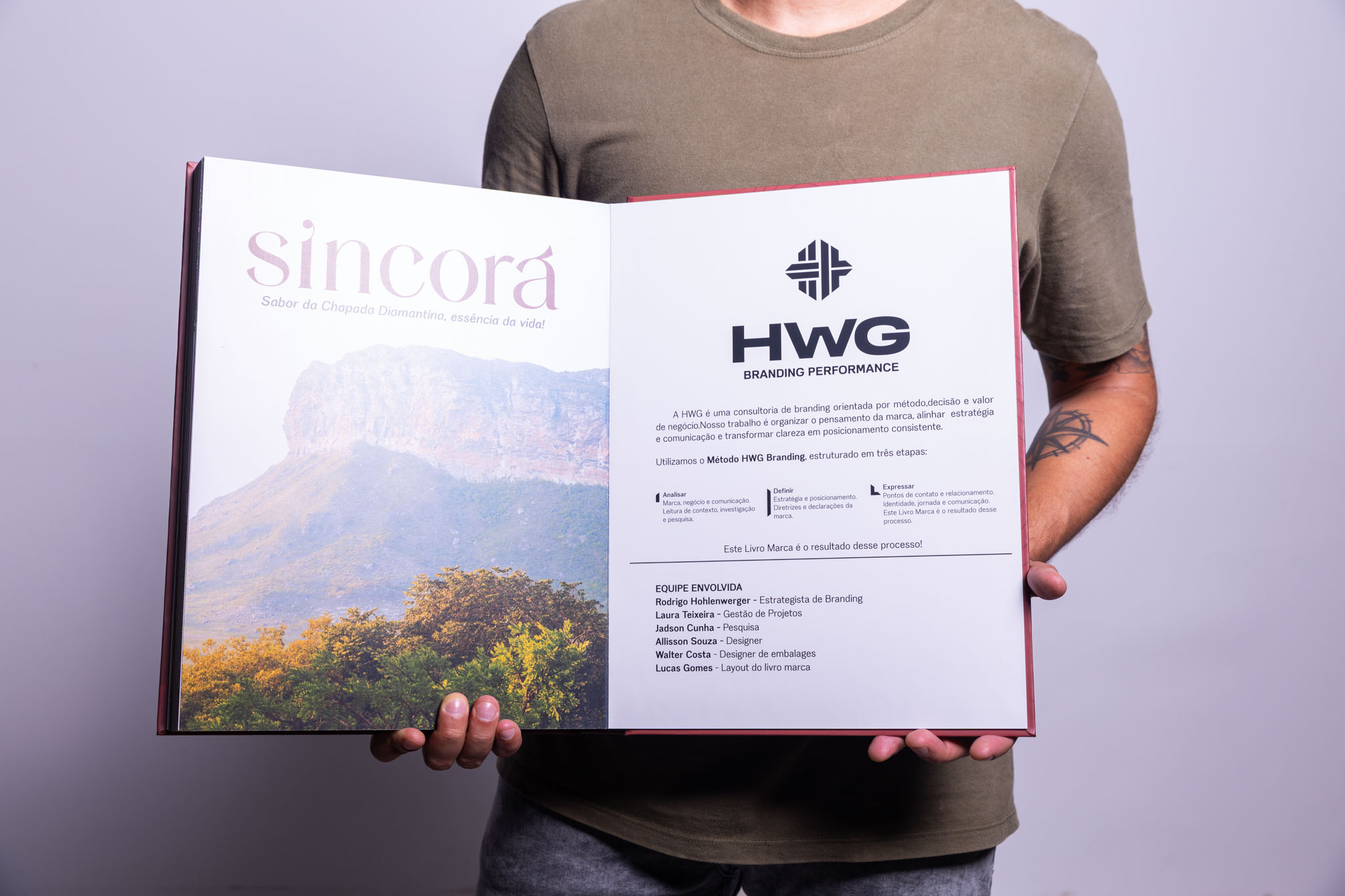 Sincorá — Livro Marca